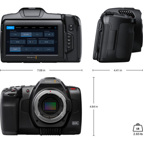 Blackmagic Design Pocket Cinema Camera 6K G2 - Image 2
