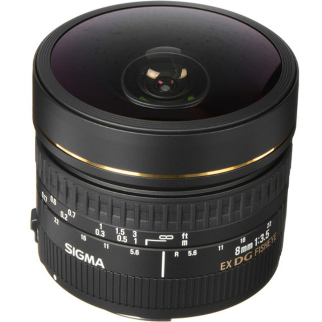 Sigma 8mm f/3.5 EX DG Circular Fisheye Lens