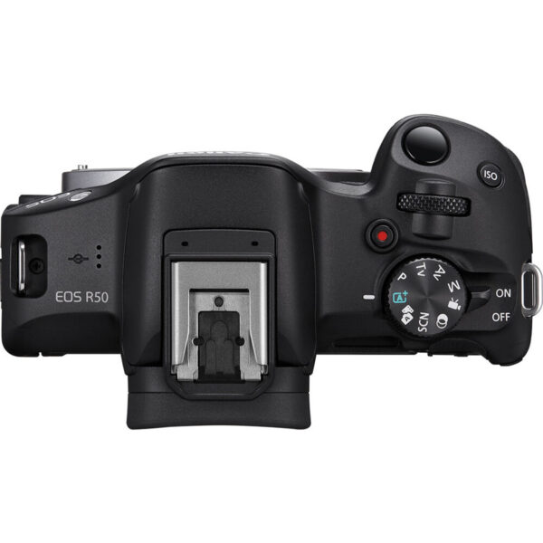Canon EOS R50 Mirrorless Camera (Black) - Image 4