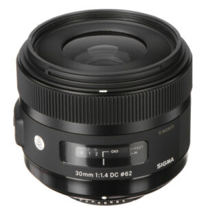 Sigma 30mm F1.4 DC HSM Art Lens for Nikon F