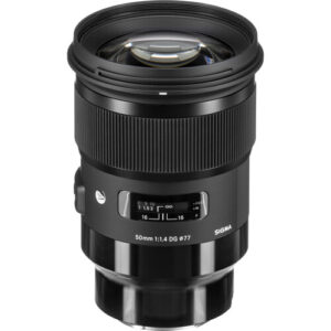 Sigma 50mm F1.4 DG HSM Art Lens for Nikon F and L-Mount